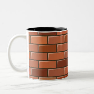 Tasse 2 Couleurs mur en brique