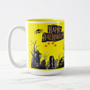 Tasse 2 Couleurs Murmur de l'Heure Sorcière jaune