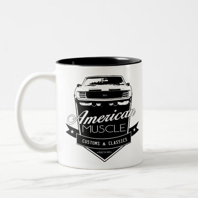 Tasse 2 Couleurs Muscle américain Camaro (Gauche)