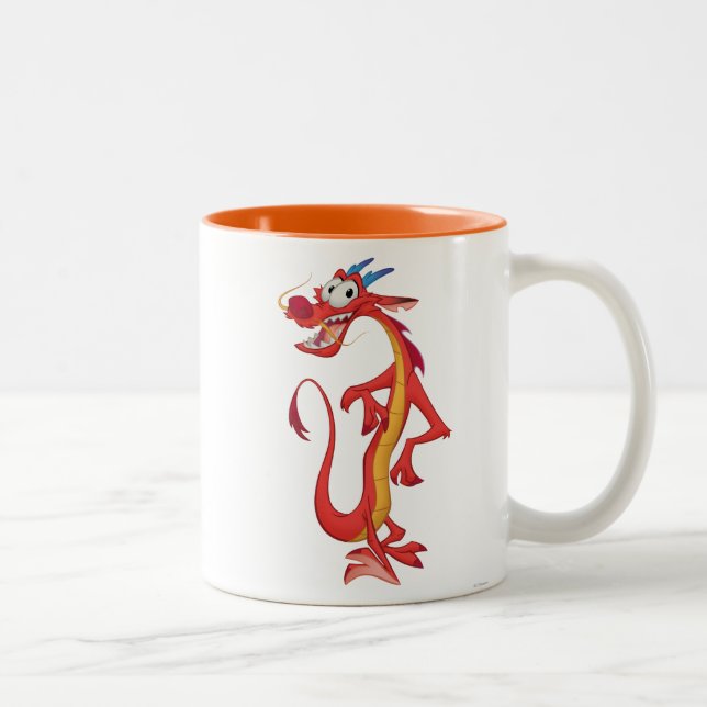 Tasse 2 Couleurs Mushu 1 (Droit)