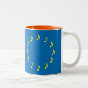 Tasse 2 Couleurs Musiciens de l'Union européenne pour l'album muqu