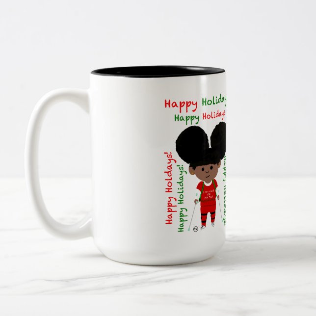 Tasse 2 Couleurs Musique (Gauche)