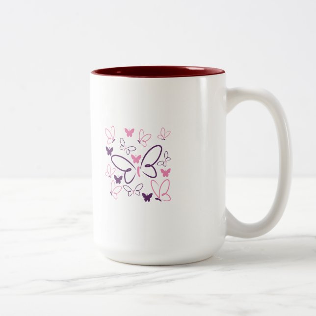 Tasse 2 Couleurs Musique (Droit)