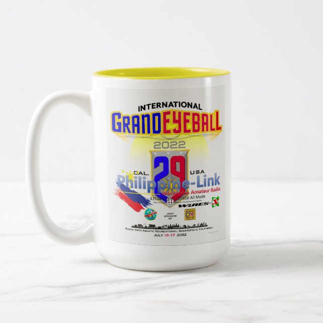 Tasse 2 Couleurs Musique (Gauche)