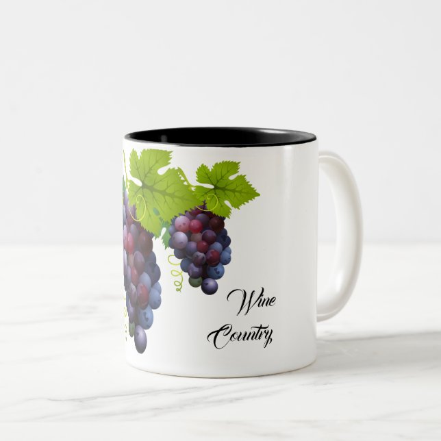Tasse 2 Couleurs Musique à café à la campagne (Devant droit)