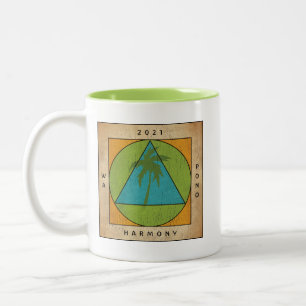 Tasse 2 Couleurs Musique à deux tons