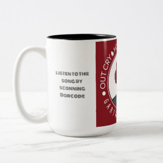 Tasse 2 Couleurs Musique à deux tons