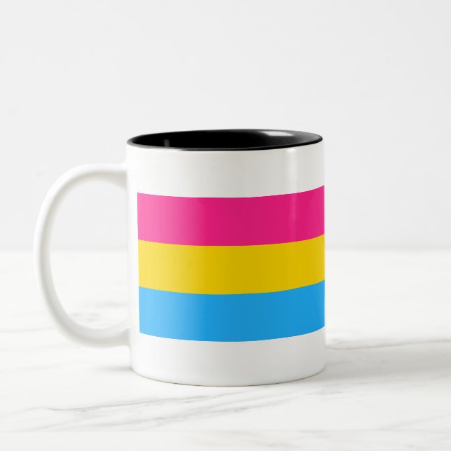 Tasse 2 Couleurs Musique à drapeau (Gauche)