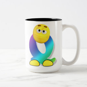 Tasse 2 Couleurs Musique à lettre