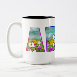 Tasse 2 Couleurs Musique à lettre