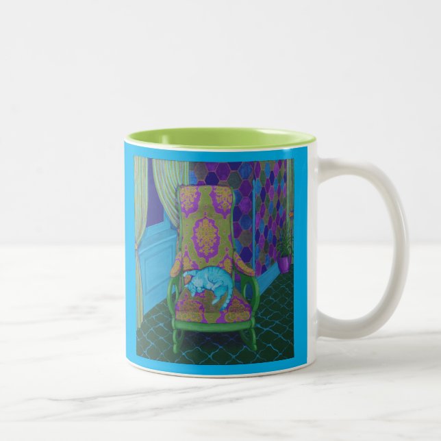 Tasse 2 Couleurs Musique à rouleaux (Droit)