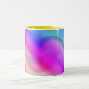 Tasse 2 Couleurs Musique arc-en-ciel