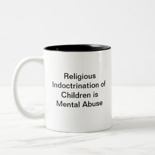 Tasse 2 Couleurs Musique athée/agnostique