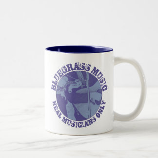 Tasse 2 Couleurs Musique Bluegrass Musique Réelle Musicienne Seulem