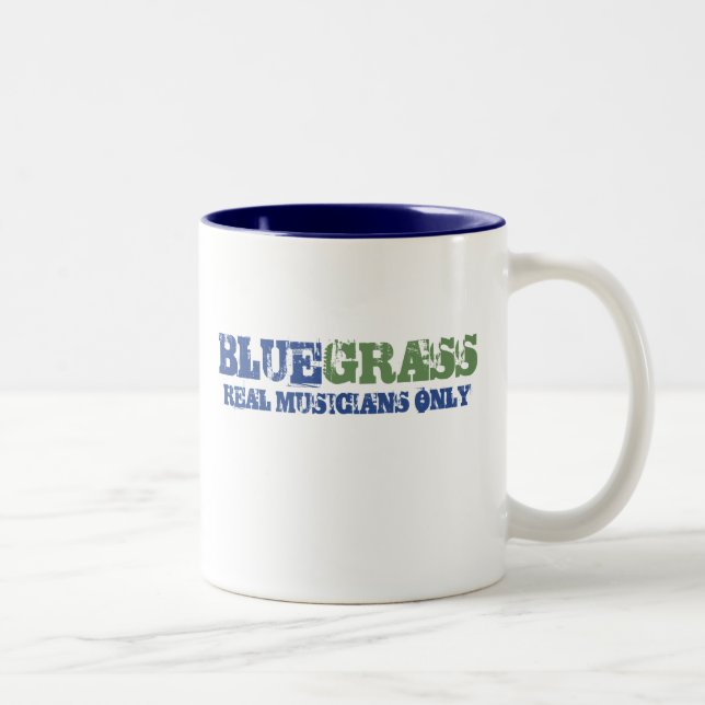 Tasse 2 Couleurs Musique Bluegrass Réalité musicale Texte Brut (Droit)