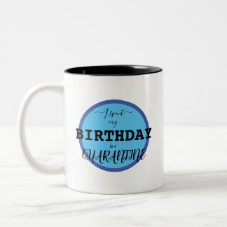 Tasse 2 Couleurs Musique d'anniversaire de la quarantaine