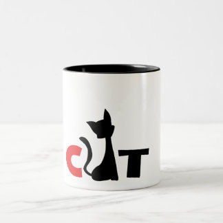 Tasse 2 Couleurs Musique de chat