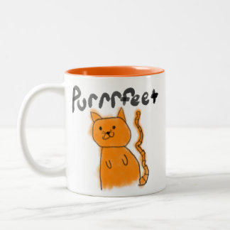 Tasse 2 Couleurs Musique de chat Purrpieds