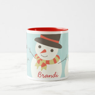 Tasse 2 Couleurs Musique de la fête des neiges