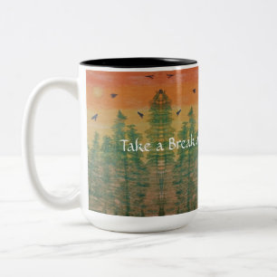 Tasse 2 Couleurs Musique de la nature