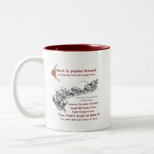 Tasse 2 Couleurs Musique de Noël