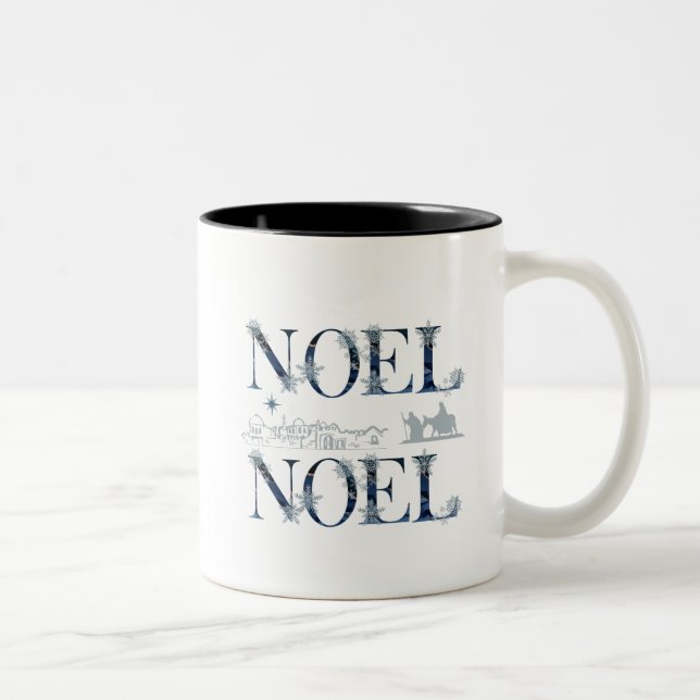 Tasse 2 Couleurs Musique de Noël (Droit)