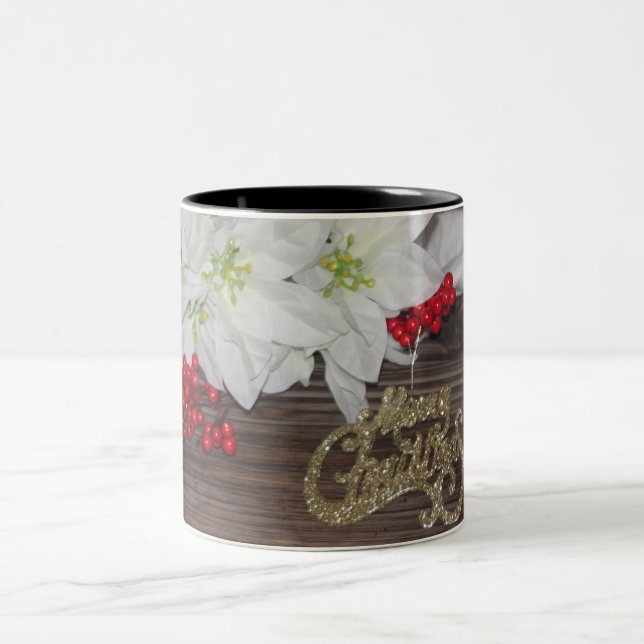 Tasse 2 Couleurs Musique de Noël (Centre)