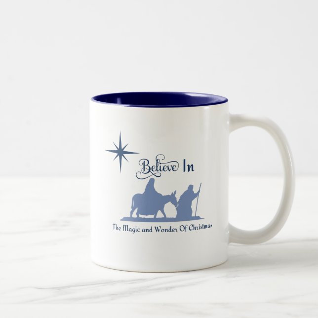 Tasse 2 Couleurs Musique de Noël (Droit)