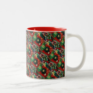 Tasse 2 Couleurs Musique de Noël du pays