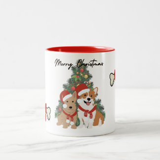Tasse 2 Couleurs Musique de Noël Pups
