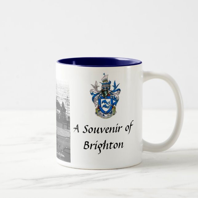 Tasse 2 Couleurs Musique de Souvenir de Brighton (Droit)