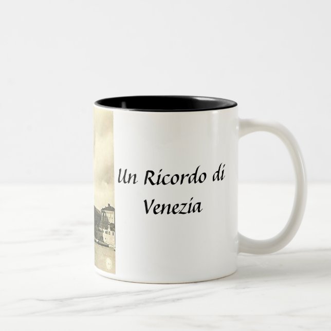 Tasse 2 Couleurs Musique de Venise (Droit)