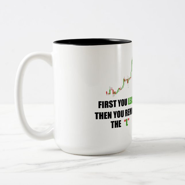 Tasse 2 Couleurs Musique du commerçant Forex (Gauche)