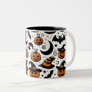 Tasse 2 Couleurs Musique du Parti Citrouille éffrayant