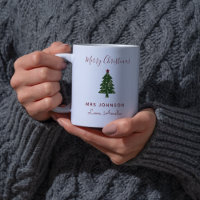 Musique Enseignant Arbre de Noël moderne