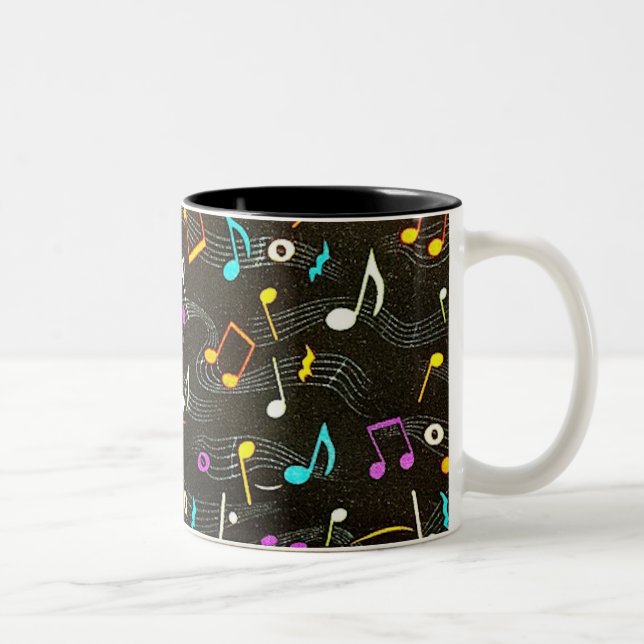 Tasse 2 Couleurs Musique Enseignants Rock Mug, cadeau pour les ense (Droit)