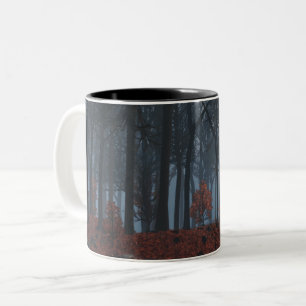 Tasse 2 Couleurs Musique Feuille d'hiver