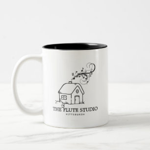 Tasse 2 Couleurs Musique Flute Studio
