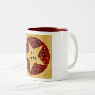 Tasse 2 Couleurs Musique Gold Star