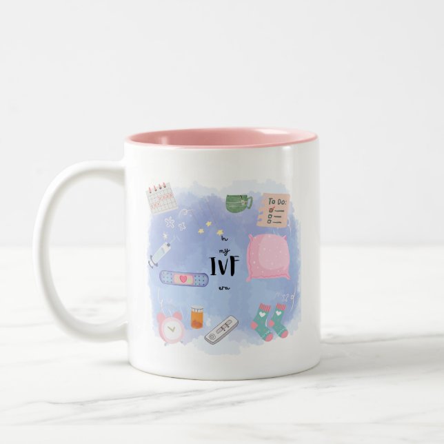 Tasse 2 Couleurs Musique IVF (Gauche)
