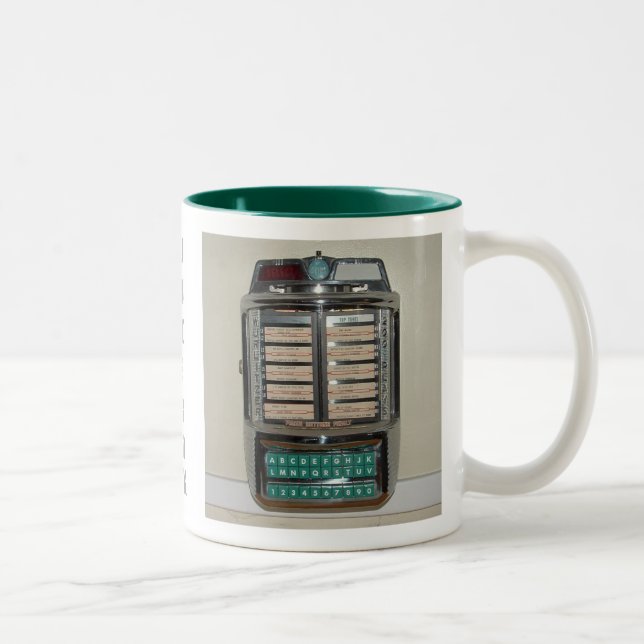 Tasse 2 Couleurs Musique JUKEBOX (Droit)