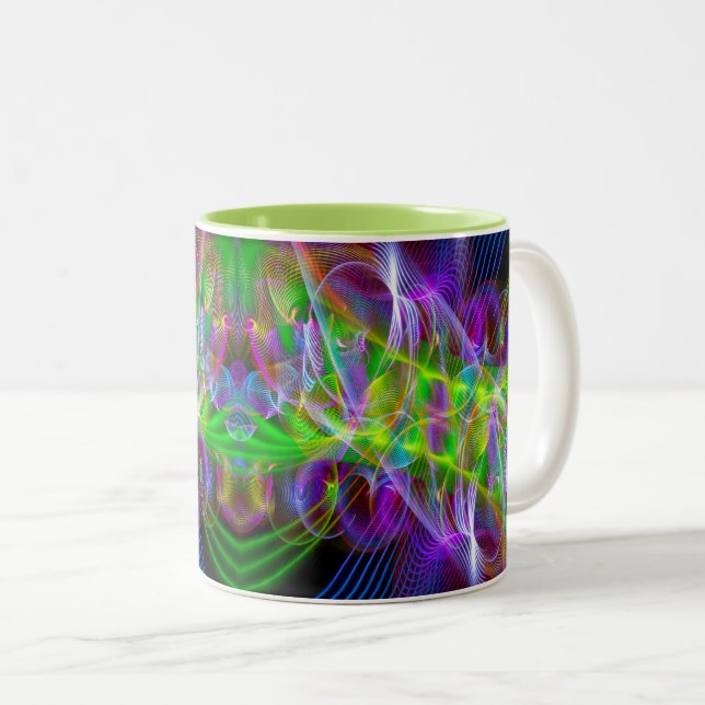 Tasse 2 Couleurs Musique légère (Devant droit)
