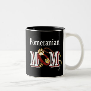 Tasse 2 Couleurs Musique maman poméranienne