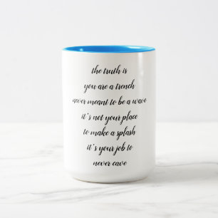 Tasse 2 Couleurs Musique millénaire