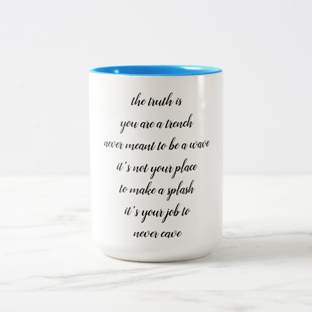 Tasse 2 Couleurs Musique millénaire (Centre)