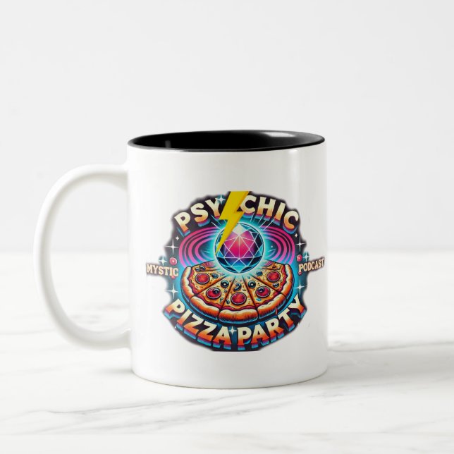 Tasse 2 Couleurs Musique Mystic Podcast (Gauche)