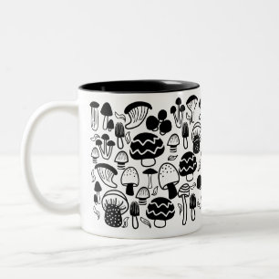Tasse 2 Couleurs Musique noire blanche