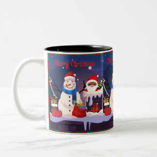 Tasse 2 Couleurs Musique Père Noël africaine