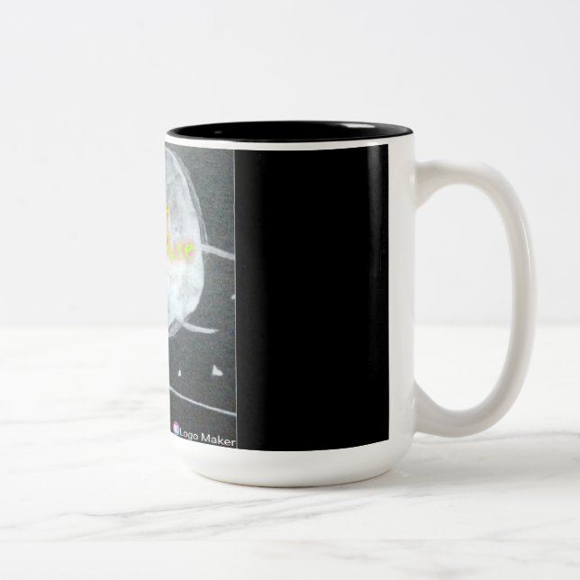 Tasse 2 Couleurs Musique Rose de la lune (Droit)