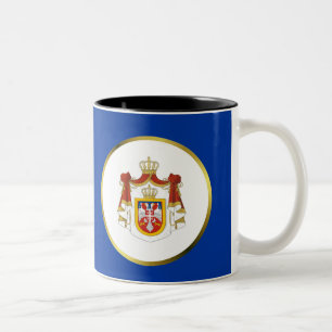 Tasse 2 Couleurs Musique royale serbe